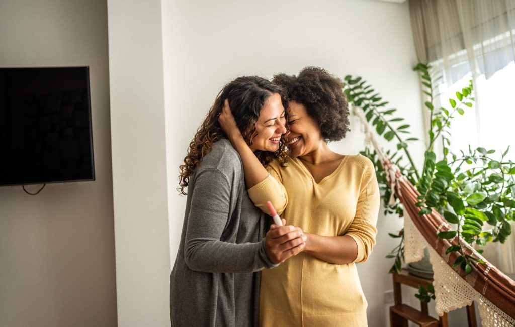 Fertility options for female same sex couples