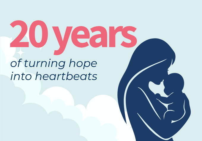20 years of turning hope into heartbeats